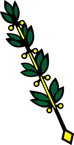 Leaf Stick Clip Art